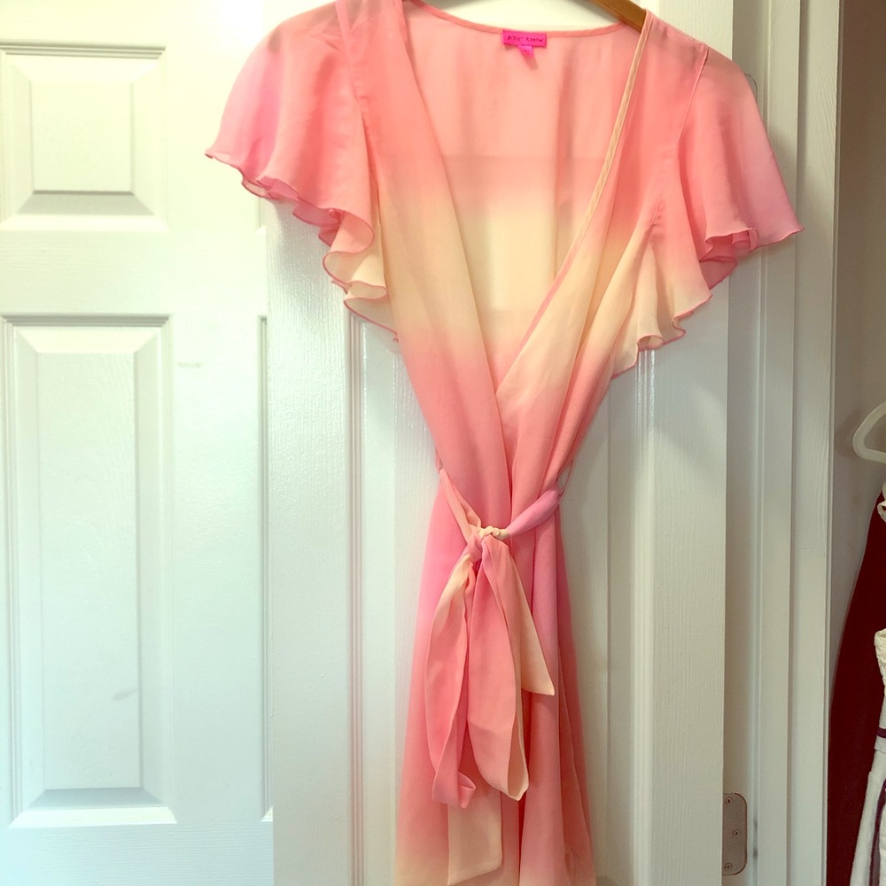 Betsey Johnson Sheer Robe